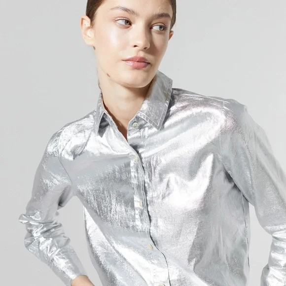 Lanhtropy San Marino Silver Blouse - Picture 2 of 5